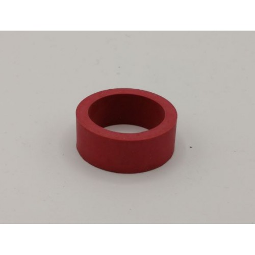 SMALL 1 INCH FLIPPER RUBBER RED
